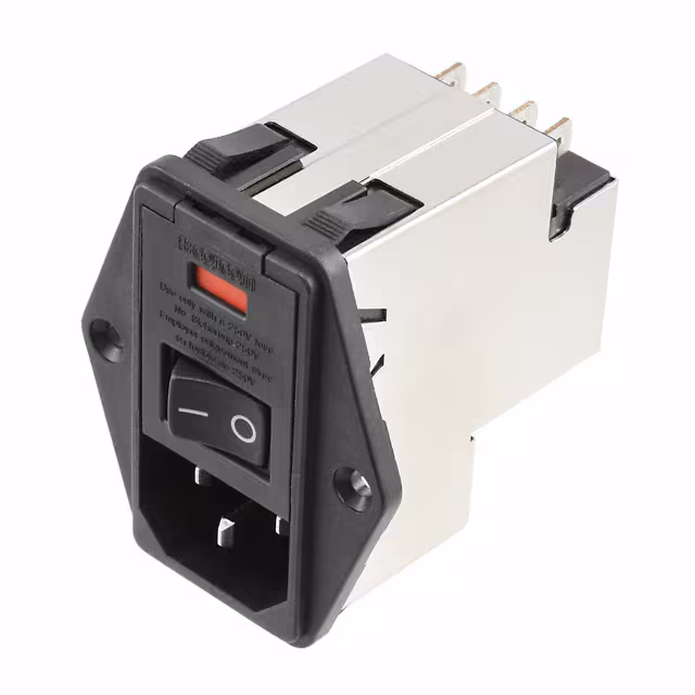 PE0S0SS6B TE Connectivity Corcom Filters  Moduli di ingresso alimentazione (PEM)